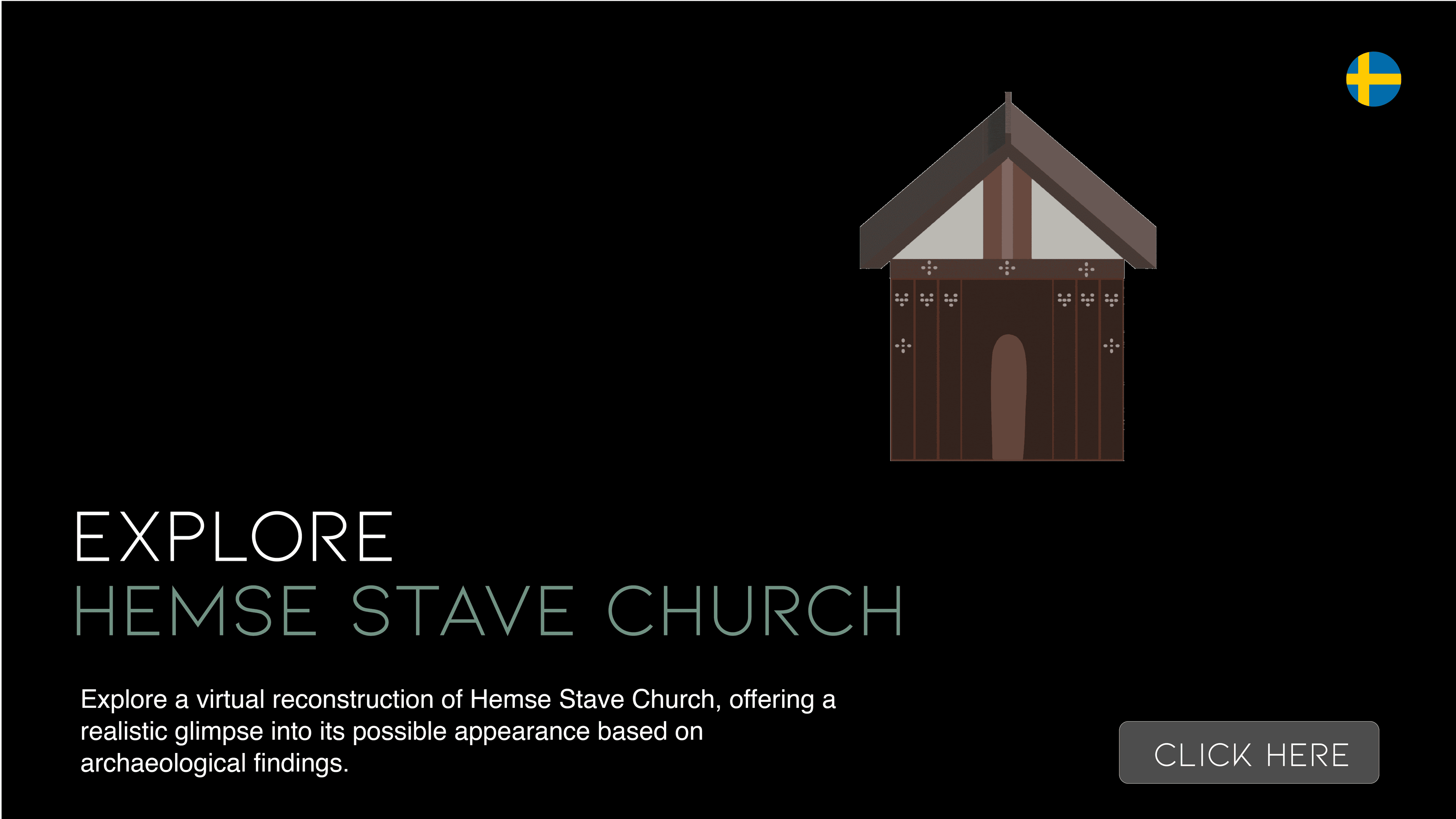 Explore Hemse Stave Church — start screen